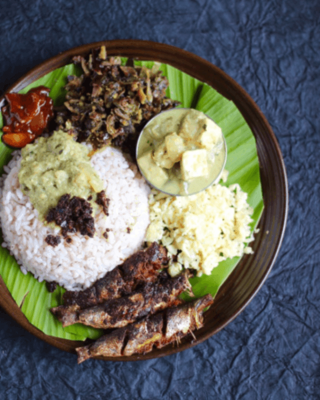 Kerala Fish Fry Meals at Thakkolam Restaurant, Irinjalakuda