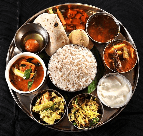 Kerala Meals Non Veg at Hotel Gee Bee Palace, Angamaly