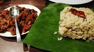 Uppumaav And Beef at Edele Hotel, Calicut