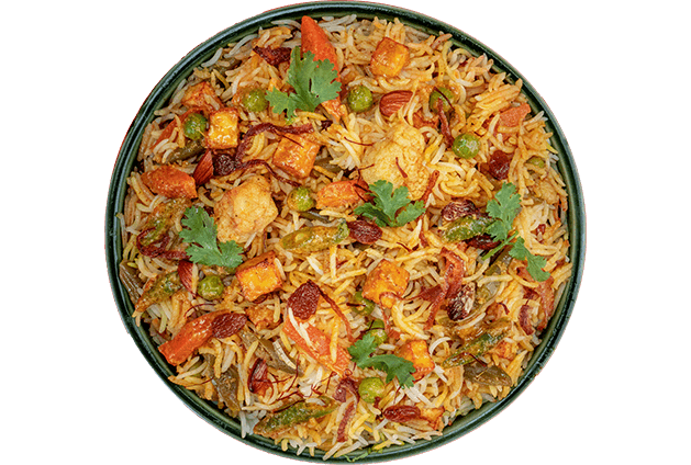 Paneer Biryani at Cafe Bahar, Hyderabad