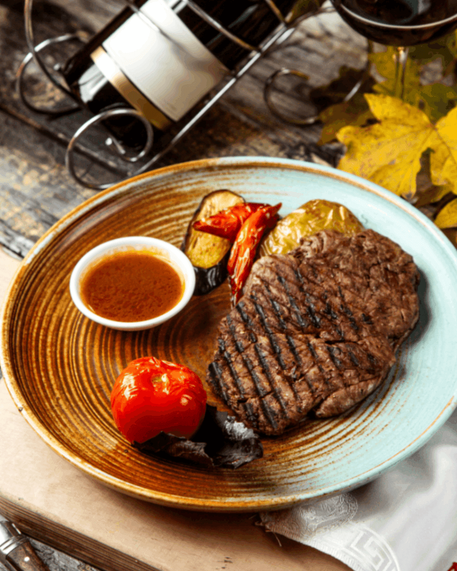 Steak Diane at Shezan Restaurant, Bengaluru