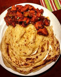 Porotta And Chilli Chicken in Irinjalakuda