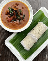 Puttu And Mutton Stew in Calicut