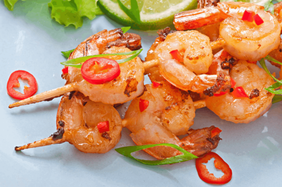 Bacon Wrapped Prawns in Mumbai