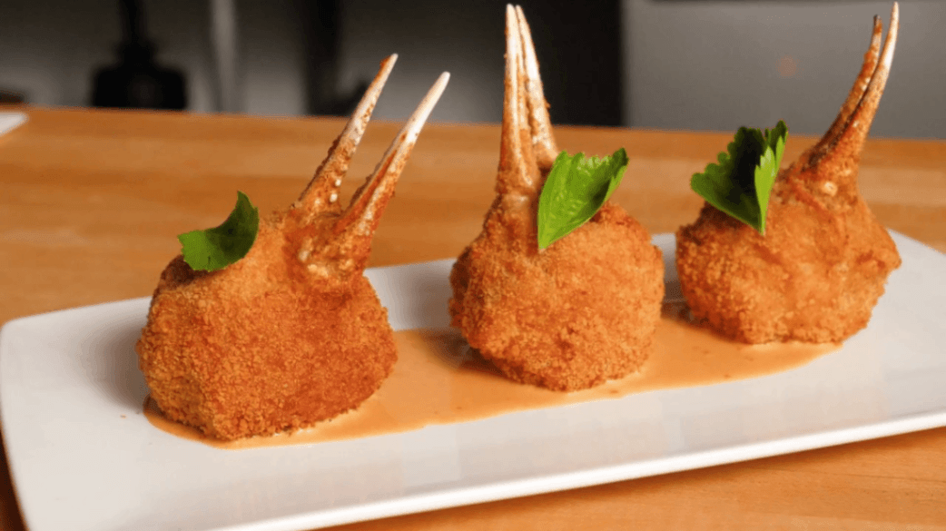 Crab Lollipop in Calicut