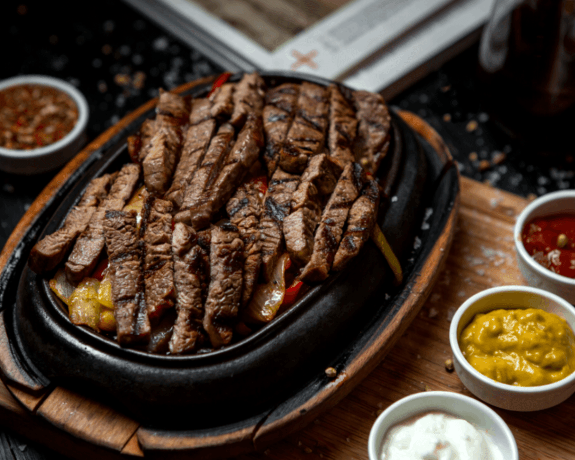 Sizzling Steak at Millers 46 Steak House & Bar, Bengaluru