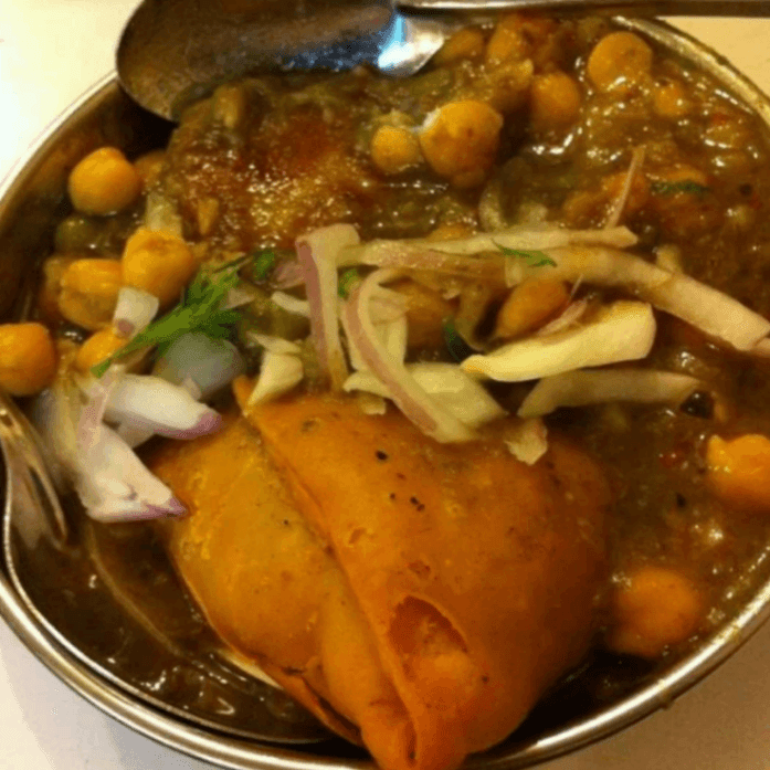 Chola Samosa at Priti Corner, Nagpur