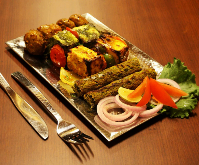 Vegetarian Starter Platter in Kolkata