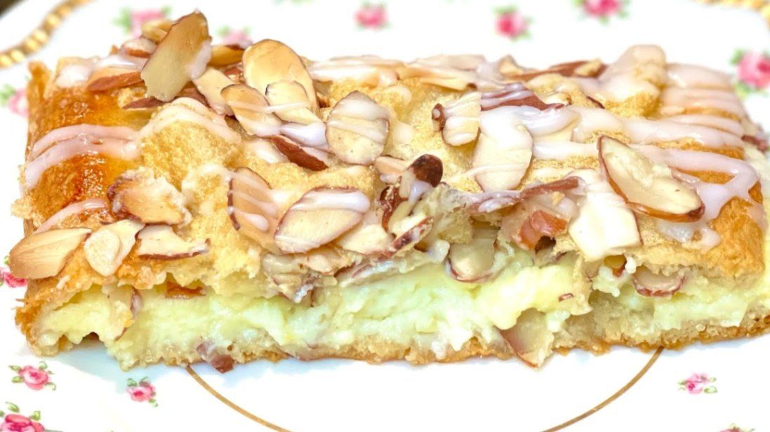 Almond Cube Pastry in Kolkata