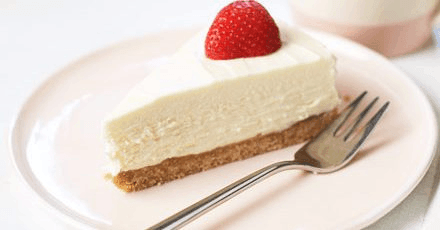 White Chocolate Light Cheesecake in Kolkata