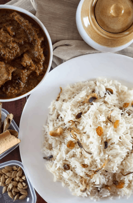 Ghee Rice And Beef