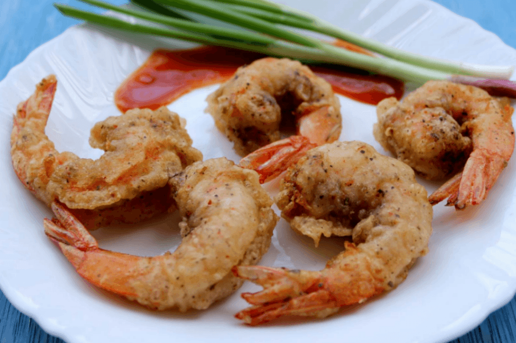 Beer Batter Prawns