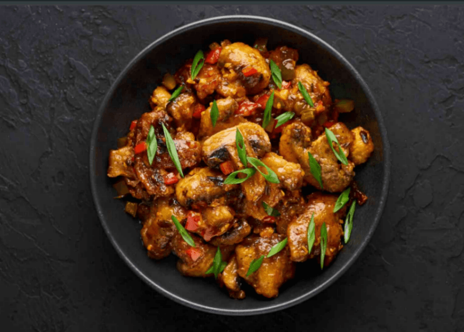 Dragon Mushroom at VegTasta, Vadakara