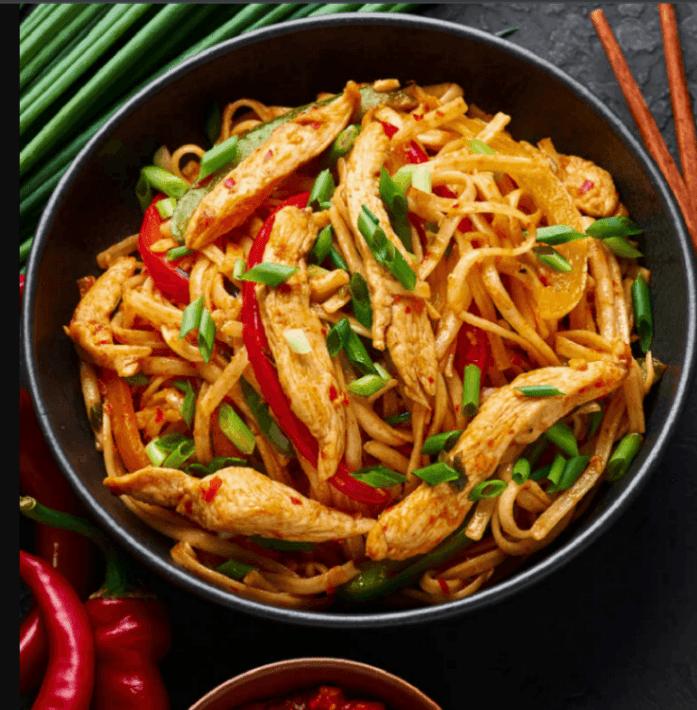 Mixed Chowmien at Kichhukshan Restaurant, Howrah