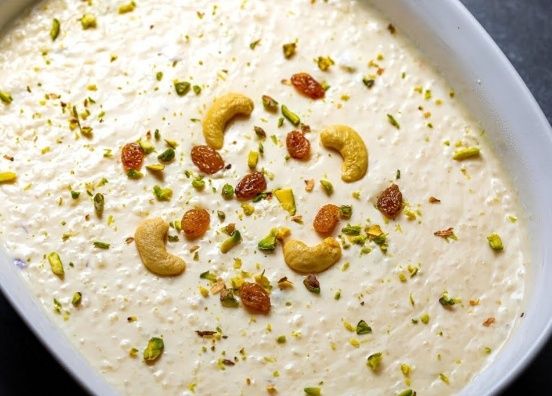 Malai Firni in Kolkata
