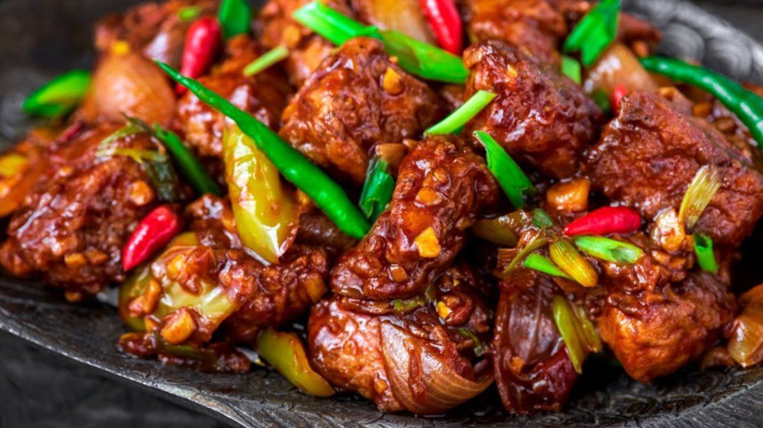 Chilli Garlic Red Pepper Fish in Kolkata
