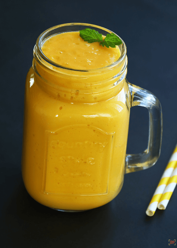 Mango Smoothie at Hotel Sagar, Bengaluru