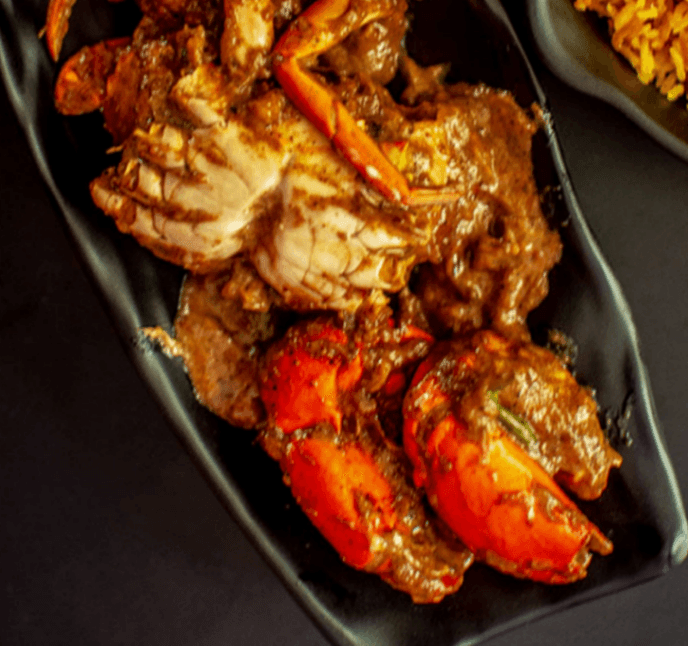 Butter Garlic Crab in Goa