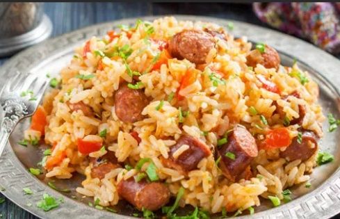 Goan Chorizo Pulao in Goa