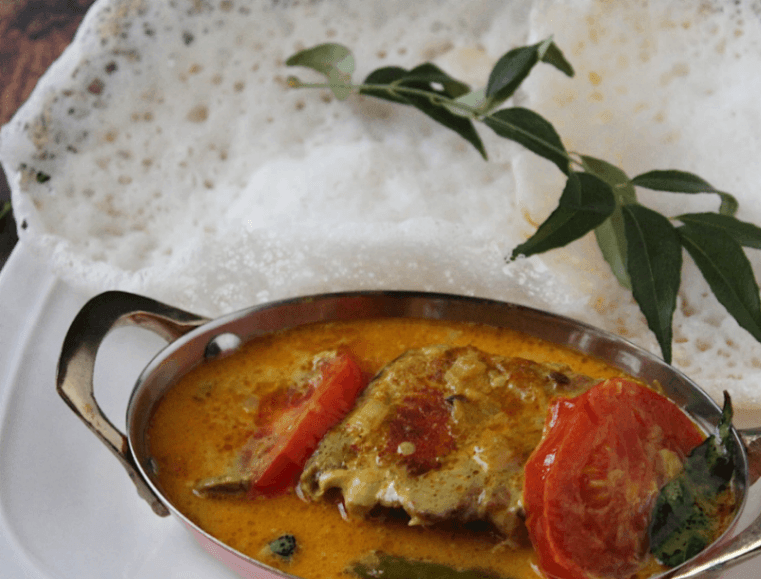 Appam And Fish Curry in Chennai