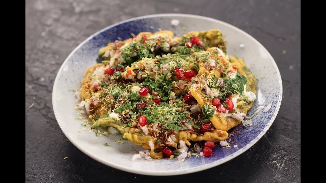 Palak Patta Chaat in New Delhi