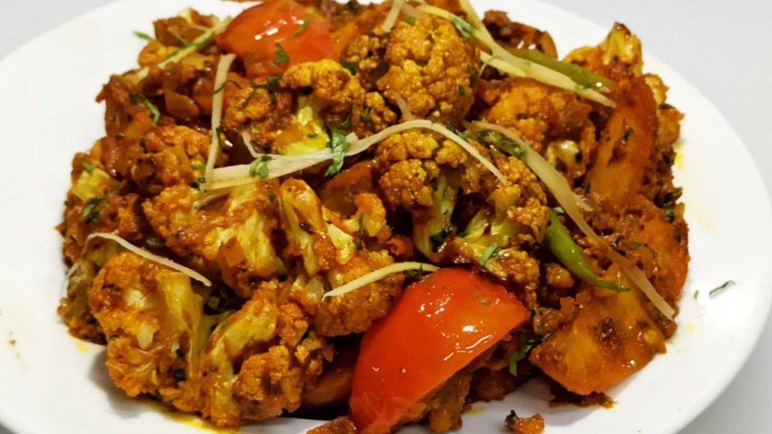 Gobhi Aloo Adraki