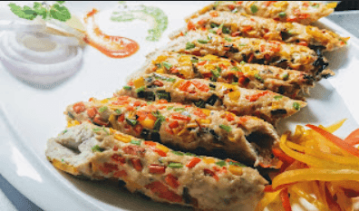Gilafi Chicken Seekh in Agra