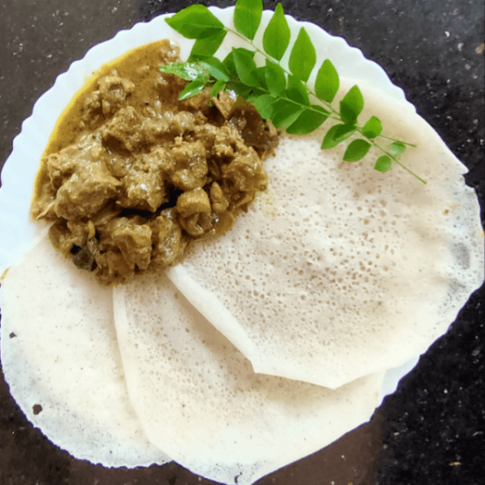 Appam And Duck Curry in Alappuzha