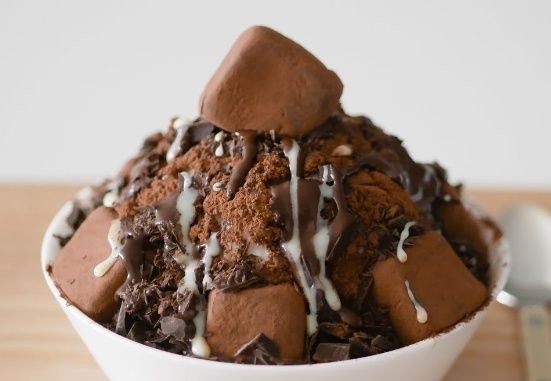 Choco Bingsu in Kochi