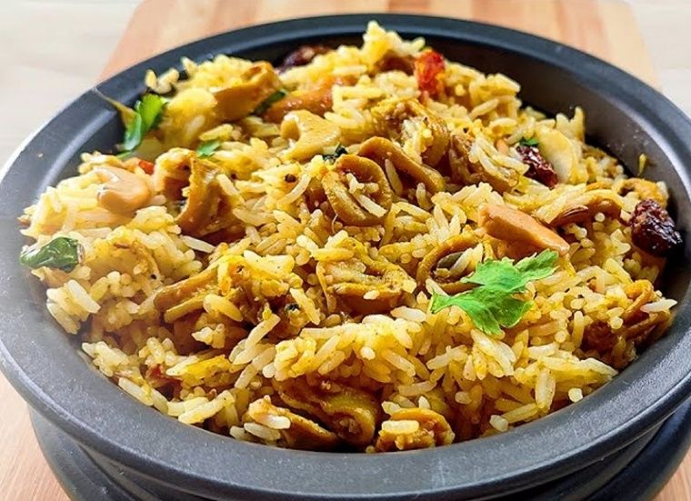 Squid Biryani in Calicut