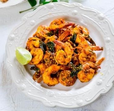 Prawns Roast in Cherthala