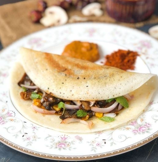 Mushroom Masala Dosa in Coimbatore