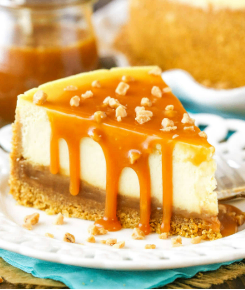 Salted Caramel Cheese Cake in Thiruvananthapuram
