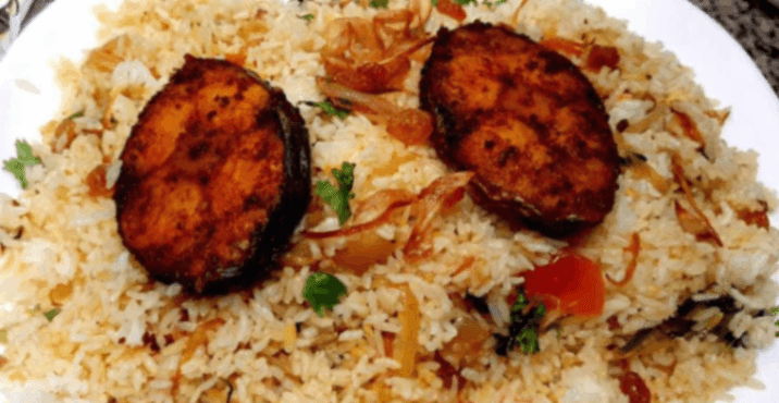 Thalassery Fish Biryani in Kannur