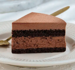 Belgian Chocolate Vanilla Cake