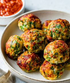 Chicken Meat Balls in Khoda Makanpur