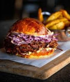 8hr Braised Brisket Burger