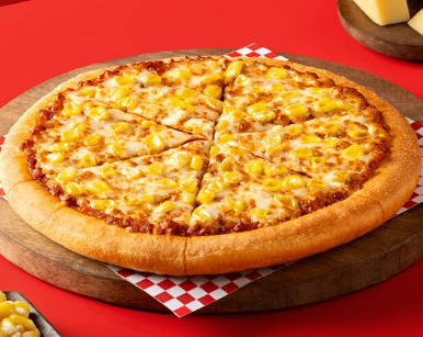 Corn Cheese Pizza