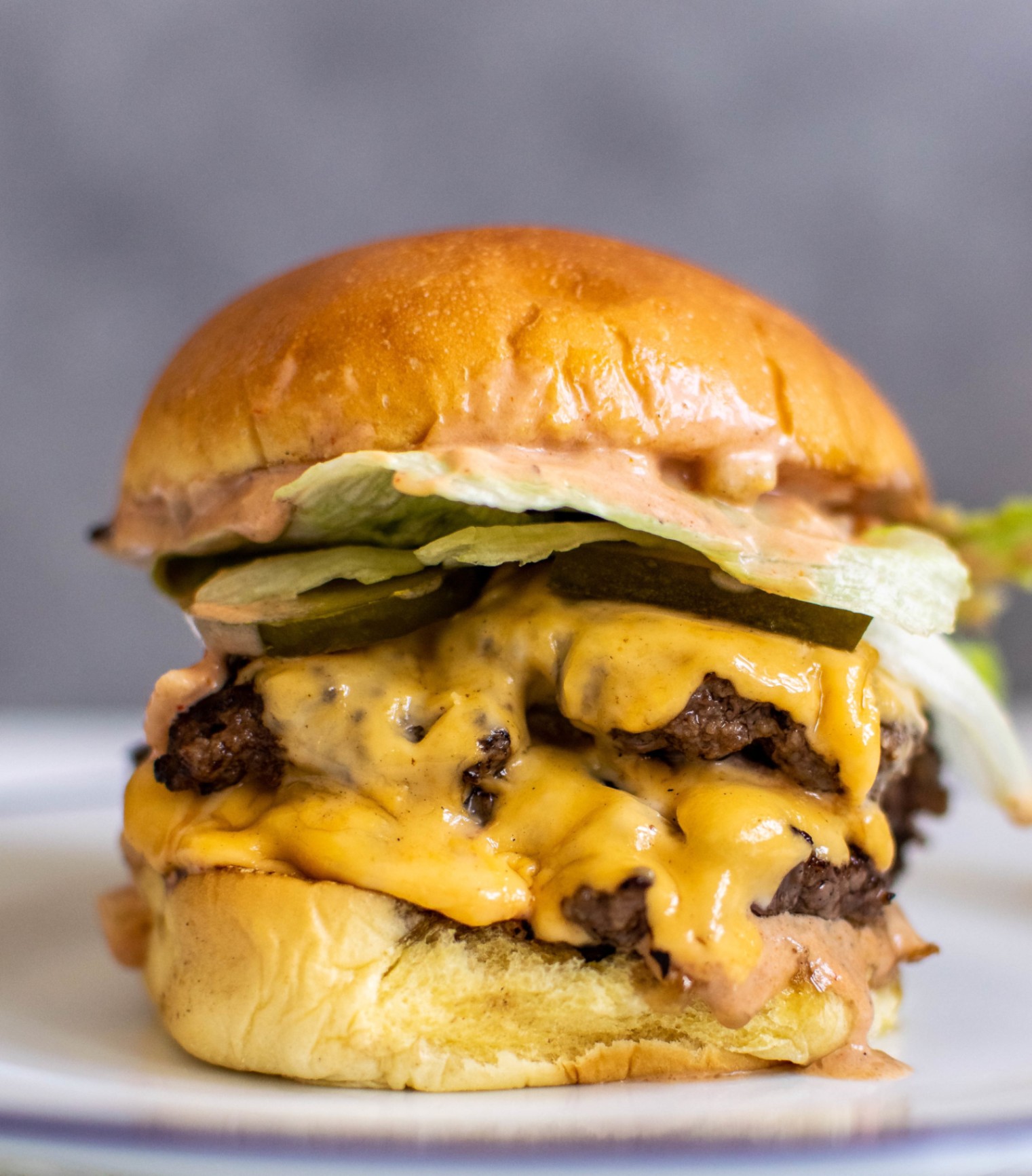 Double Smash Beef Burger