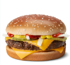Quarter Pounder With Cheese Burger
