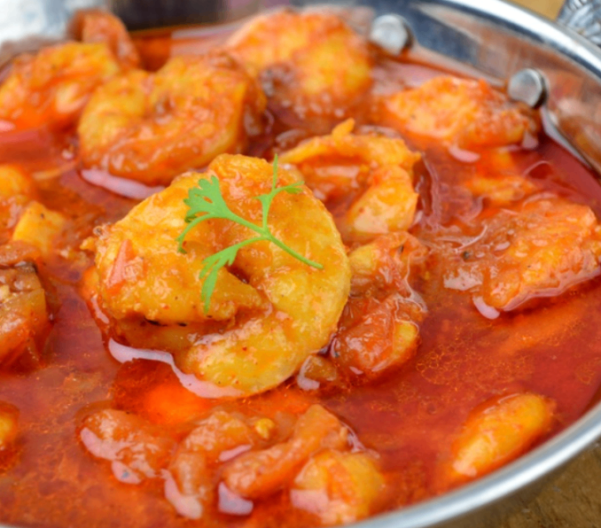 Kerala Prawns Curry in Cherthala