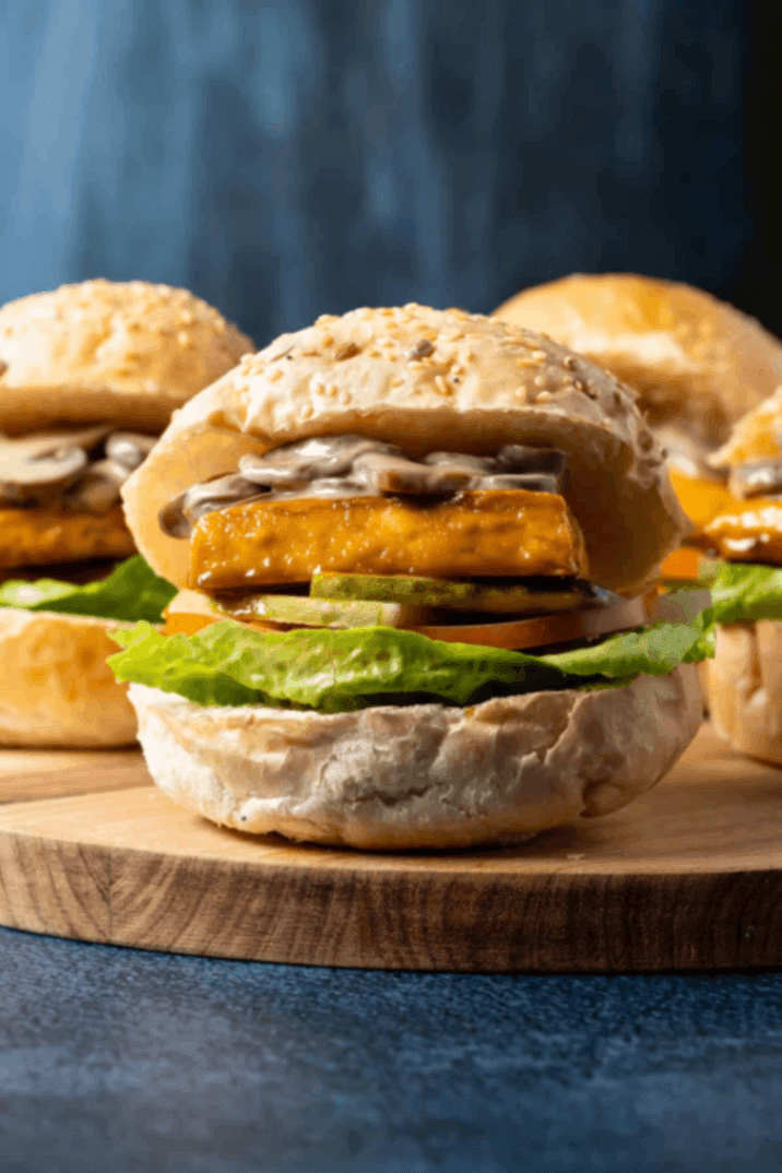 Tofu Burger in Goa