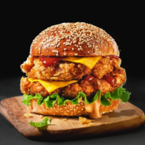 Loaded Chicken Burger in Kannur