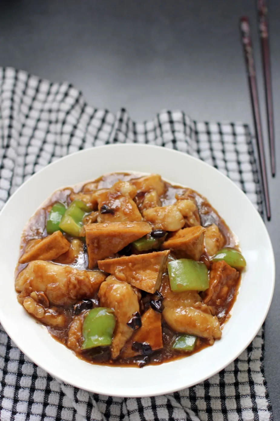 Braised Fish In Black Bean Sauce