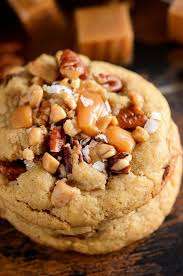 Salted Caramel Cookies Crunch
