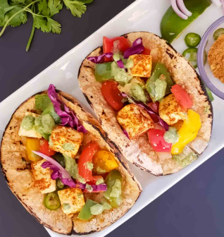 Paneer Tacos at The Veg Culture, Pune
