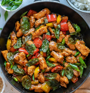 Thai Basil Chilly Chicken at The Bier Library, Bengaluru