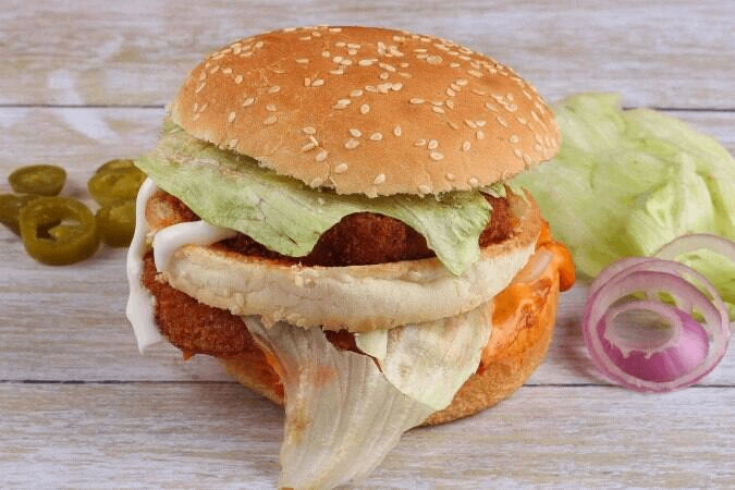 Jumbo Burger at Shezan Restaurant, Bengaluru