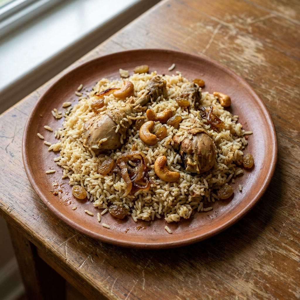 Thalassery Chicken Dum Biryani