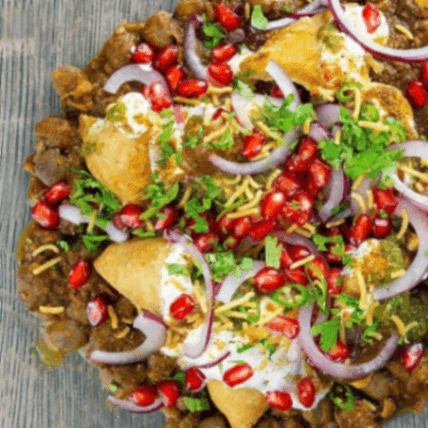 Samosa Chaat in Cherthala